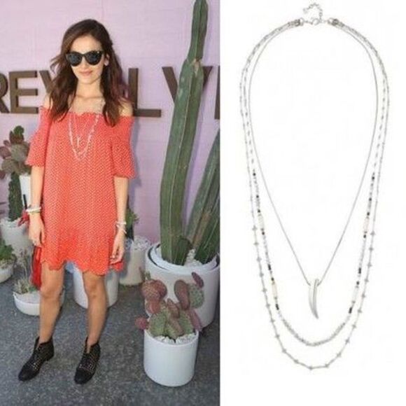 NWT stella & dot ~ tiburon necklace ~ versatile layered - Picture 3 of 9